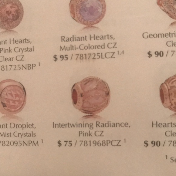 Pandora rose Intertwining Radiance charm. - Picture 3 of 3